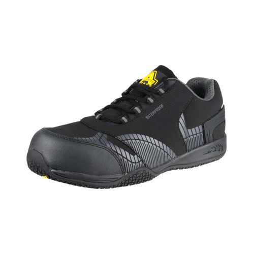 Amblers Safety FS29C Waterproof Metal Free Non Leather Safety Trainer Black - 8