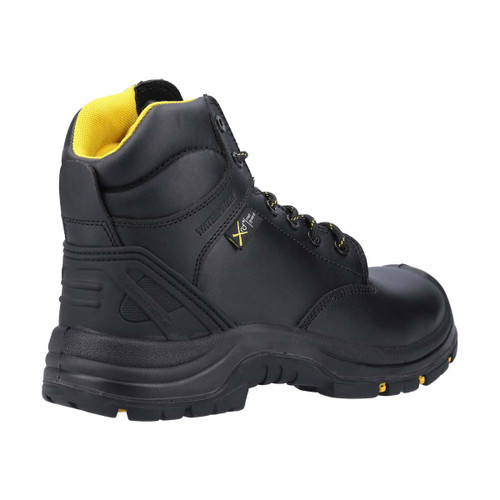 Amblers Safety AS303C Wrekin Metal Free Metatarsal Waterproof Safety Boot Black - 7