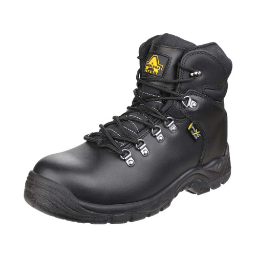 Amblers Safety AS335 Poron XRD Internal Metatarsal Safety Boot Black - 12