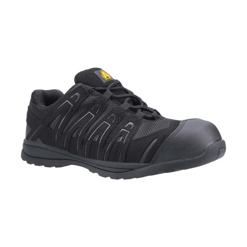 Amblers Safety FS40C Safety Trainers Black - 10.5