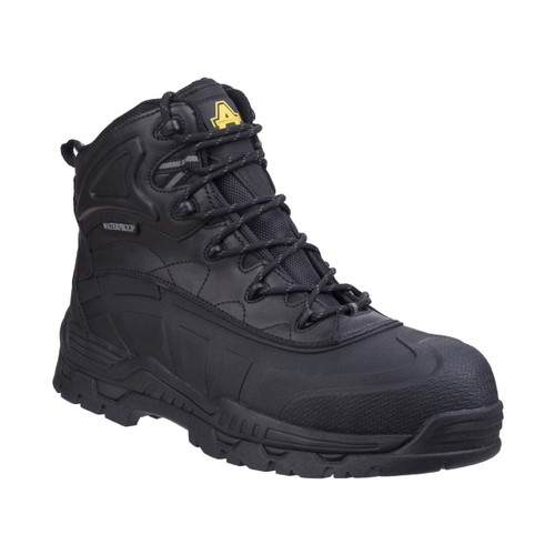 Amblers Safety FS430 Hybrid Waterproof Non-Metal Safety Boot Black - 6