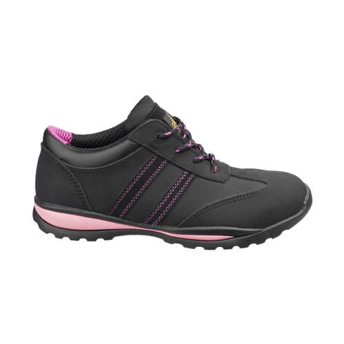 Amblers Safety FS47 Safety Trainer Black/Pink - 3