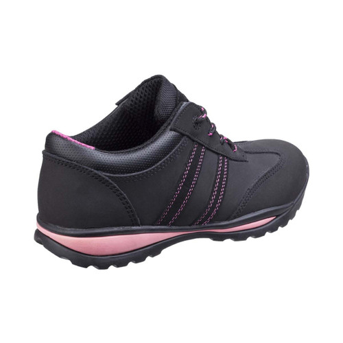 Amblers Safety FS47 Safety Trainer Black/Pink - 8