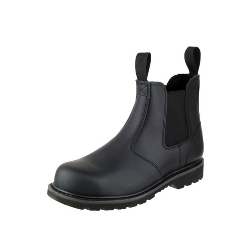 Amblers Safety FS5 Goodyear Welted Pull on Safety Dealer Boot Black - 9