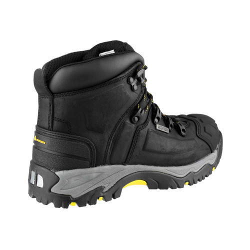 Amblers Safety AS803 Waterproof Wide Fit Safety Boot Black - 9