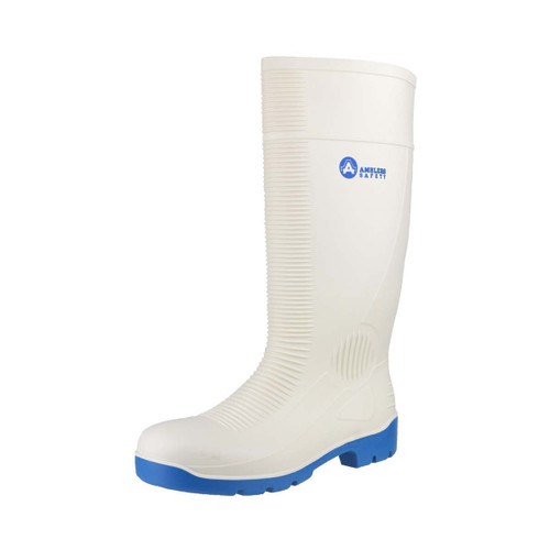 Amblers Safety FS98 Steel Toe Food Safety Wellington White - 6.5