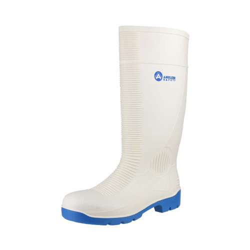 Amblers Safety FS98 Steel Toe Food Safety Wellington White - 9