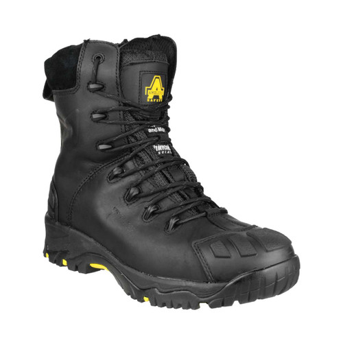 Amblers Safety FS999 Hi Leg Composite Safety Boot With Side Zip Black - 8