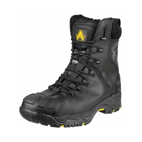 Amblers Safety FS999 Hi Leg Composite Safety Boot With Side Zip Black - 9