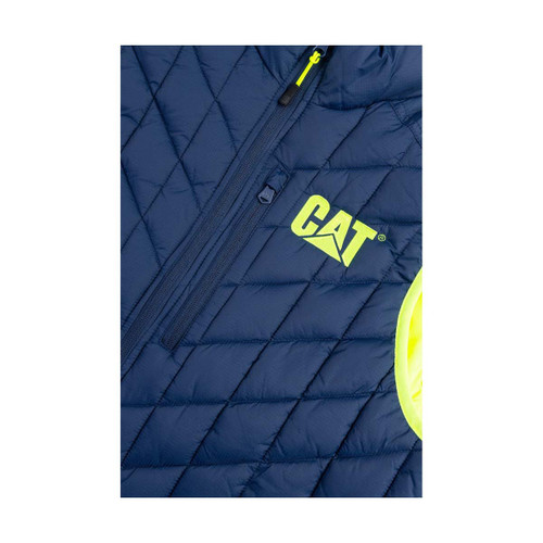 Caterpillar Insulated Vest Detroit Blue -