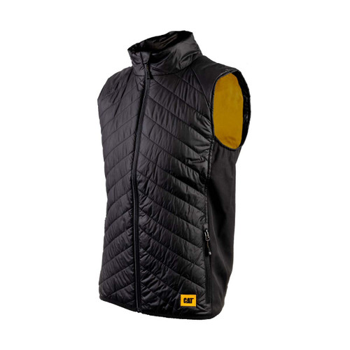 Caterpillar Trades Hybrid Body Warmer Black/Yellow -