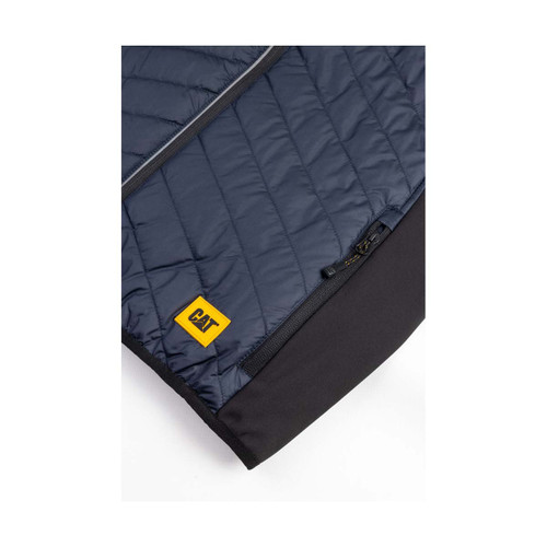 Caterpillar Trades Hybrid Body Warmer Navy -