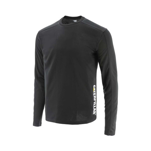 Caterpillar Coolmax Long Sleeve Tee Black -