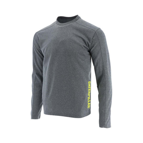 Caterpillar Coolmax Long Sleeve Tee Eclipse Heather -