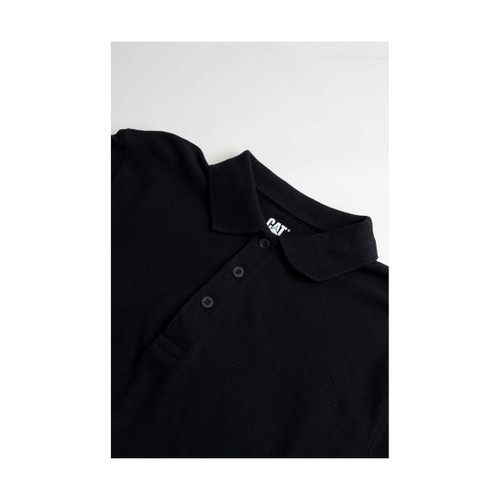 Caterpillar Essentials Polo Shirt Black -