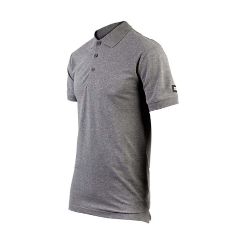 Caterpillar Essentials Polo Shirt Dark Heather Grey -