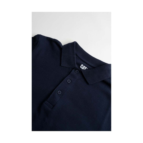 Caterpillar Essentials Polo Shirt Navy -