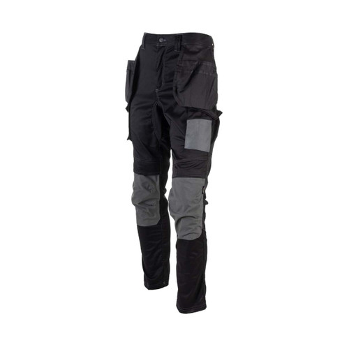 Caterpillar Essentials Stretch Knee Pocket BLACK-DARK SHADOW -