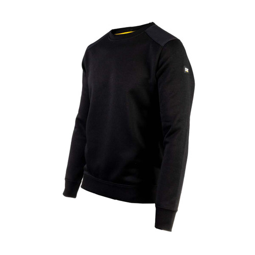 Caterpillar Essentials Crewneck Sweatshirt Black -