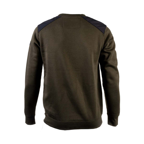 Caterpillar Essentials Crewneck Sweatshirt Army Moss -