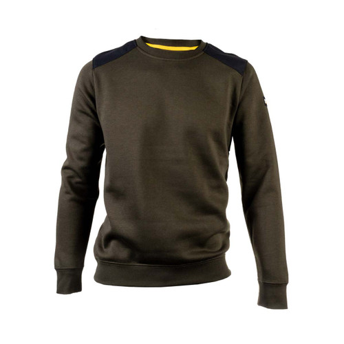 Caterpillar Essentials Crewneck Sweatshirt Army Moss -