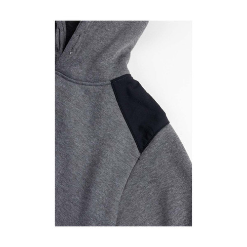 Caterpillar Essentials Hooded Sweatshirt Dark Heather Grey -