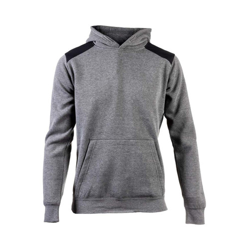 Caterpillar Essentials Hooded Sweatshirt Dark Heather Grey -