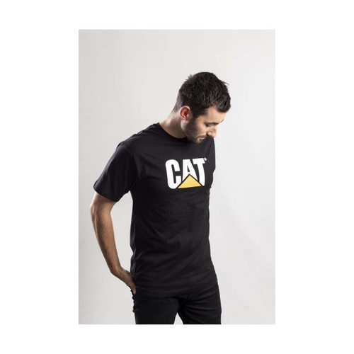 Caterpillar Trademark Logo T-Shirt Black -