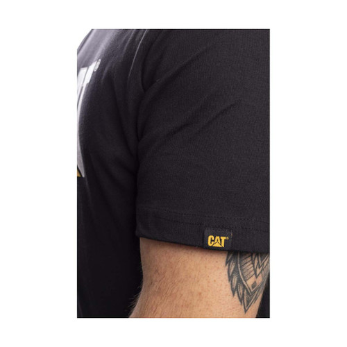 Caterpillar Trademark Logo T-Shirt Black - 4X