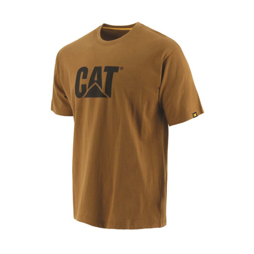Caterpillar Trademark Logo T-Shirt Bronze -