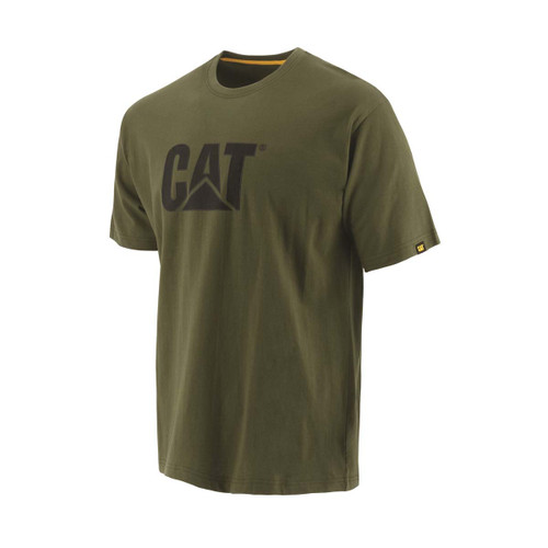 Caterpillar Trademark Logo T-Shirt Chive - X