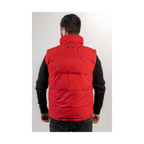 Caterpillar Arctic Zone Vest Hot Red -