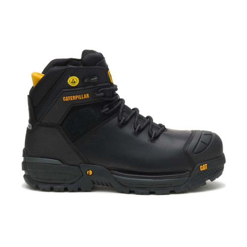 Caterpillar Excavator Safety Boot Black - 7