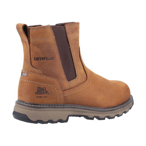 Caterpillar Pelton Safety Boot Dark Beige - 10