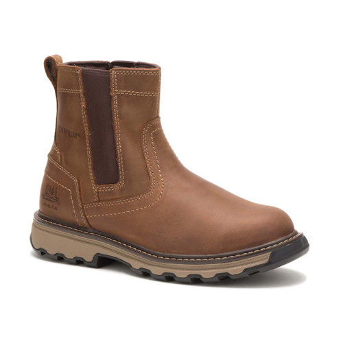 Caterpillar Pelton Safety Boot Dark Beige - 10