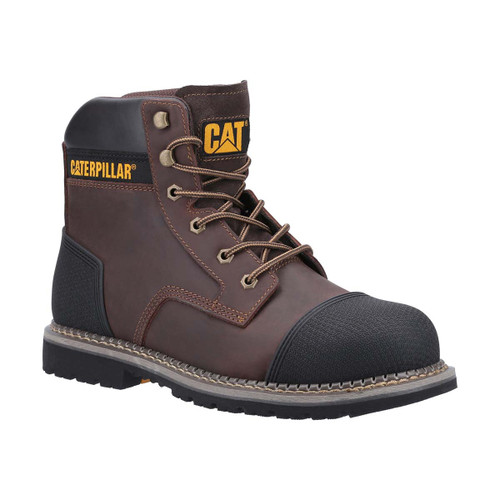 Caterpillar Powerplant S3 Safety Boot Brown - 8