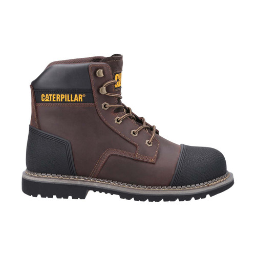 Caterpillar Powerplant S3 Safety Boot Brown - 10