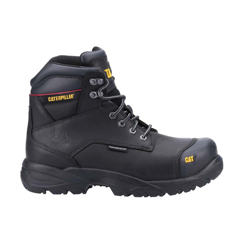 Caterpillar Spiro Waterproof Safety Boot Black - 6