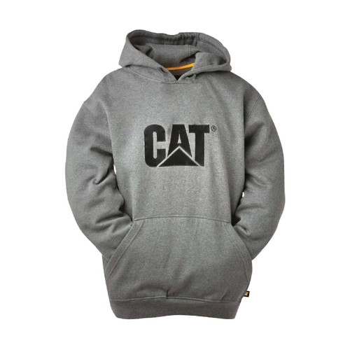 Caterpillar Trademark Hooded Sweatshirt Heather Grey - X