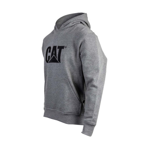 Caterpillar Trademark Hooded Sweatshirt Heather Grey - 4X