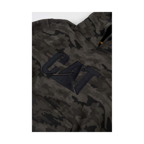 Caterpillar Trademark Hooded Sweatshirt Night Camo -