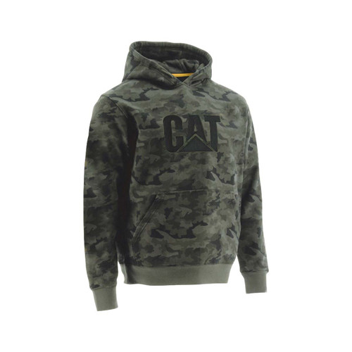 Caterpillar Trademark Hooded Sweatshirt Night Camo -