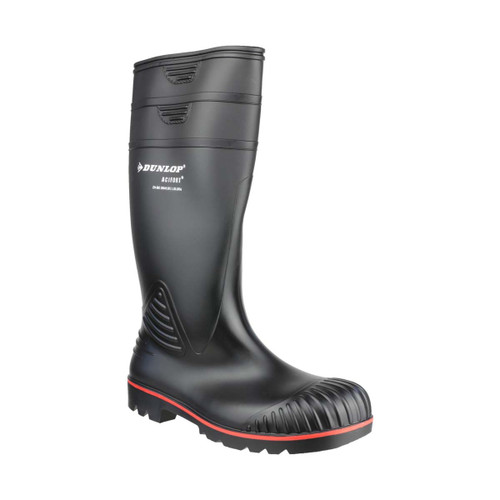 Dunlop Acifort  Heavy Duty Full Safety Wellington Black - 7