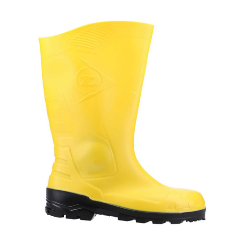 Dunlop Devon Full Safety Wellington Yellow/Black - 5