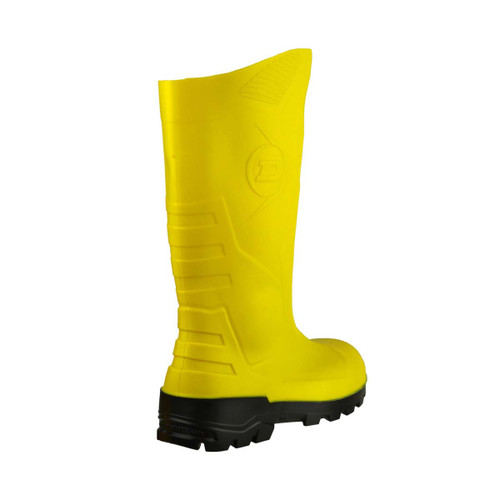 Dunlop Devon Full Safety Wellington Yellow/Black - 10