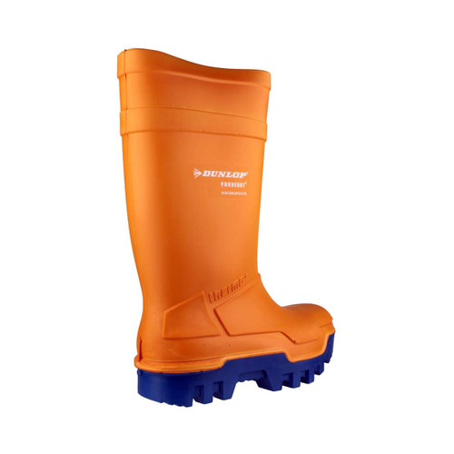 Dunlop Purofort Thermo+ Full Safety Wellington Orange - 5