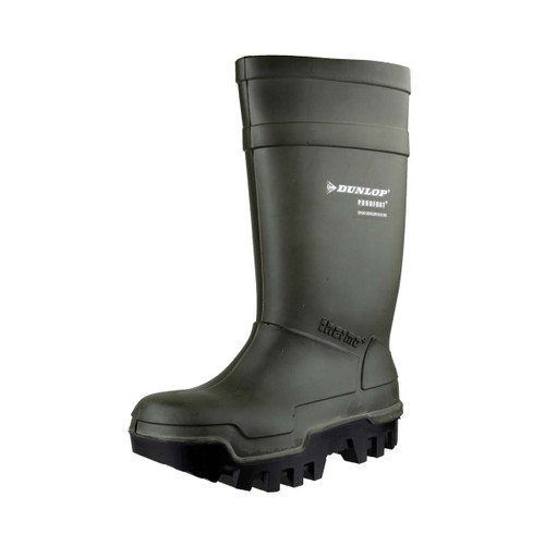 Dunlop Purofort Thermo+ Full Safety Wellington Green - 7