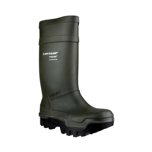 Dunlop Purofort Thermo+ Full Safety Wellington Green - 9