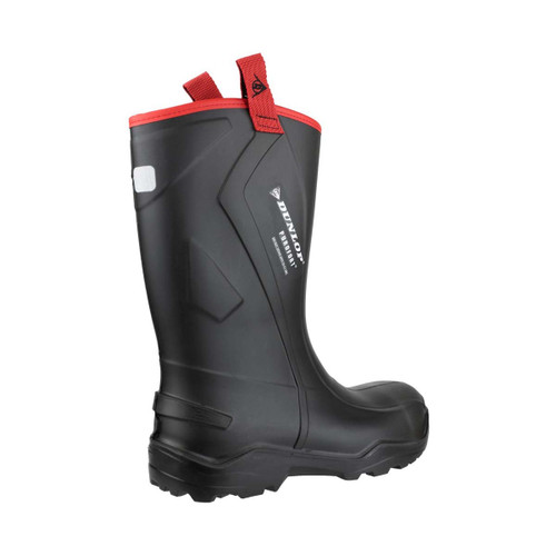 Dunlop Purofort+ Rugged Full Safety Wellingtons Black - 9