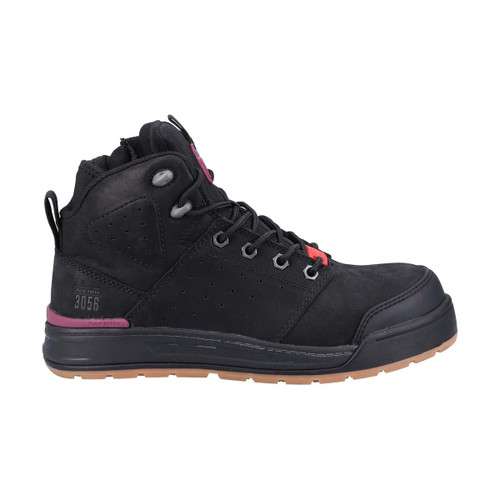 Hard Yakka 3056 PR Side Zip Safety Boot Black - 3